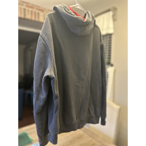 Stadium Athletics Men's Charcoal Grey Pull-over Hoodie. Go Nebraska Cornhuskers! - Picture 6 of 6